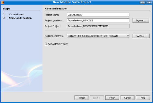 Building a Scheme Module Suite